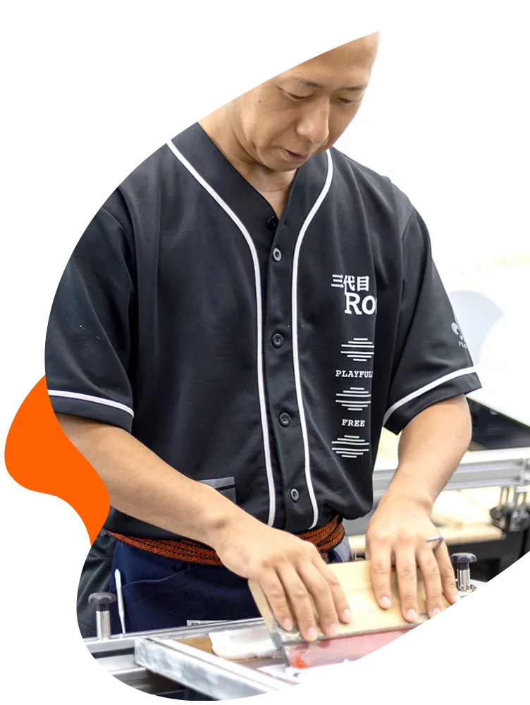 作業中の様子